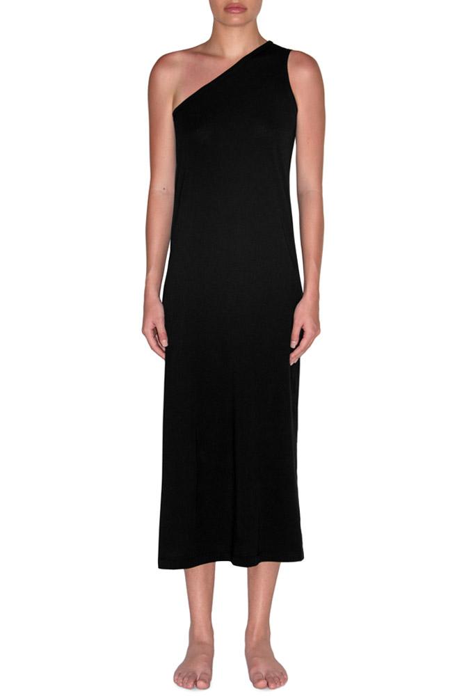 womens one shoulder midi dress Pontee One Shoulder Pleated Midi Dress - Sage Green