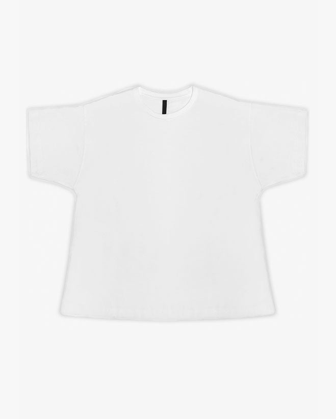 Women's White Oversized T-Shirt - Tatejones