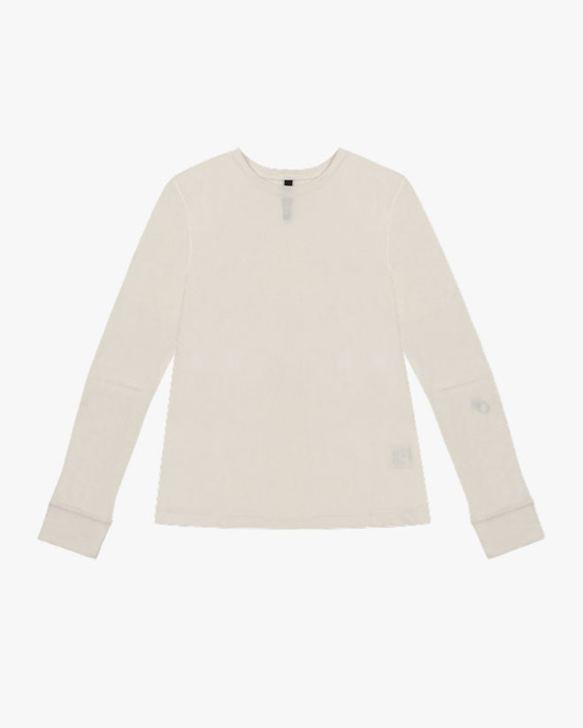 Men's White Slit Elbow T | Long Sleeve T-Shirts for Men