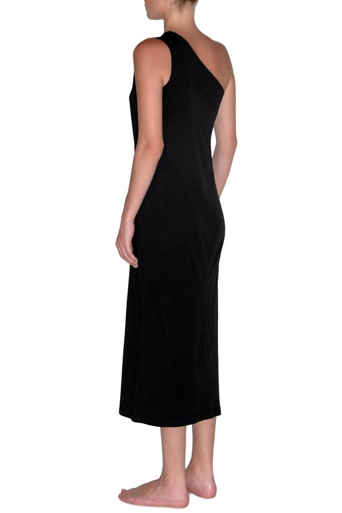 Women's Black One Shoulder Dress – TATEJONES