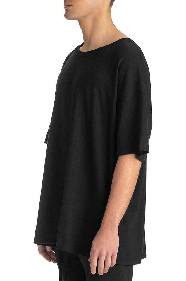 Men's Black Oversized T-Shirt – TATEJONES