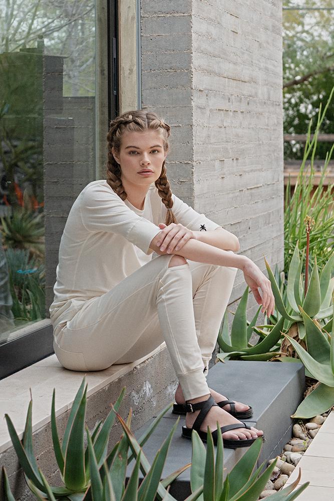 Women's White Quarter Sleeve T | Soft Tops for Women | TATEJONES