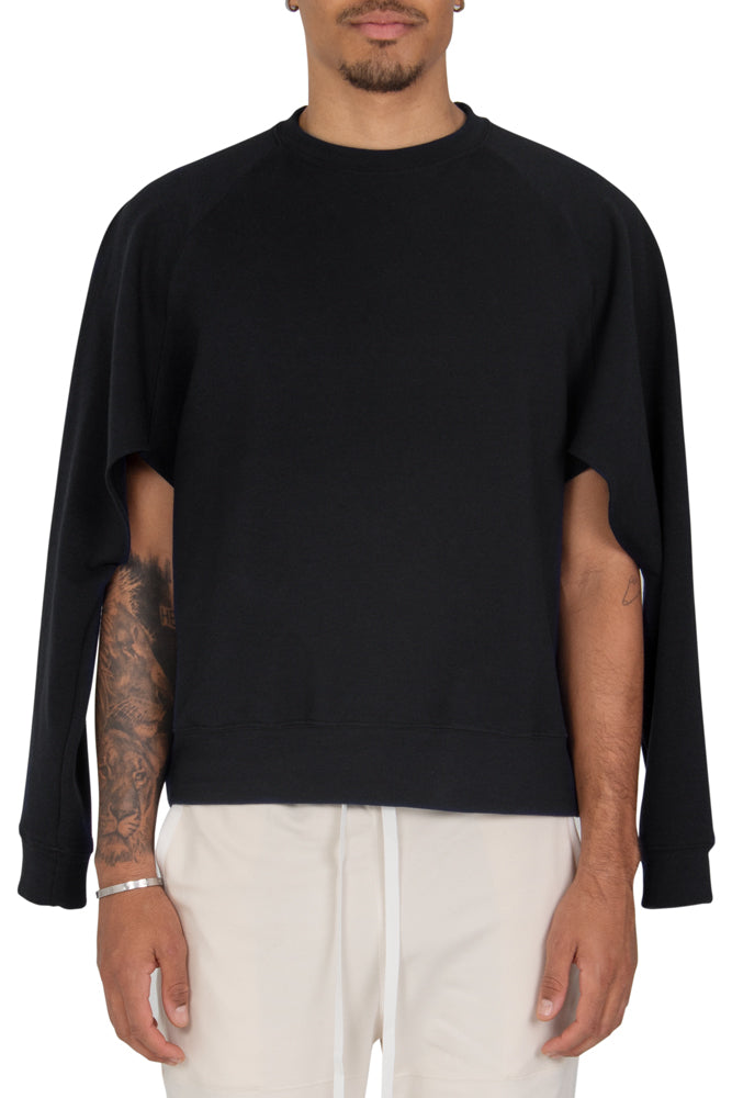 Men's Black Crew Sweatshirt – TATEJONES